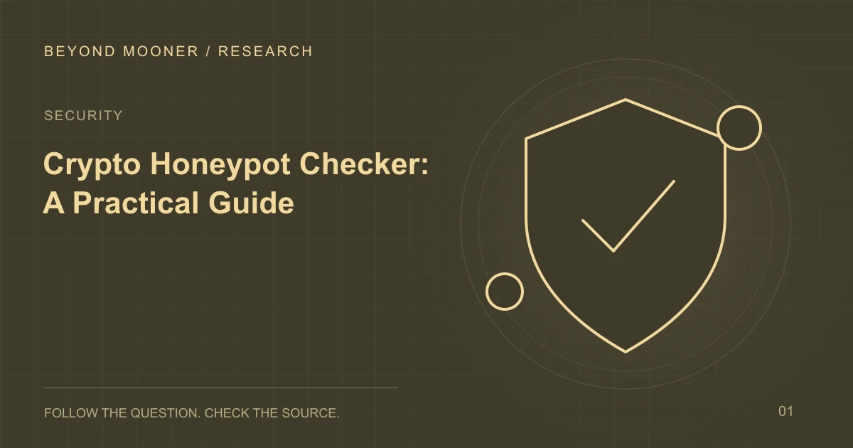 Editorial illustration: Crypto Honeypot Checker: A Practical Guide