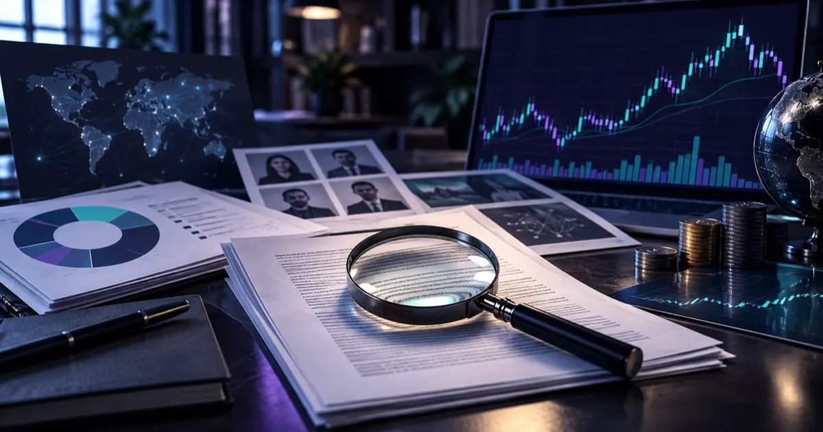 Editorial illustration: How To Evaluate A Crypto Project Before Investing